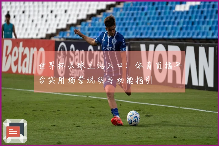 世界杯买球主站入口：体育直播平台实用场景说明与功能指引