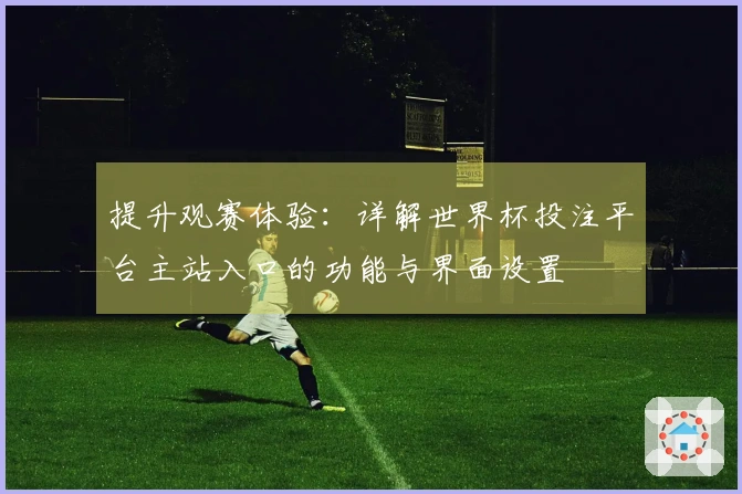 提升观赛体验：详解世界杯投注平台主站入口的功能与界面设置